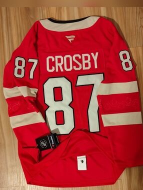 Sidney Crosby #87 Four Nations Canada Jersey - Size 46
